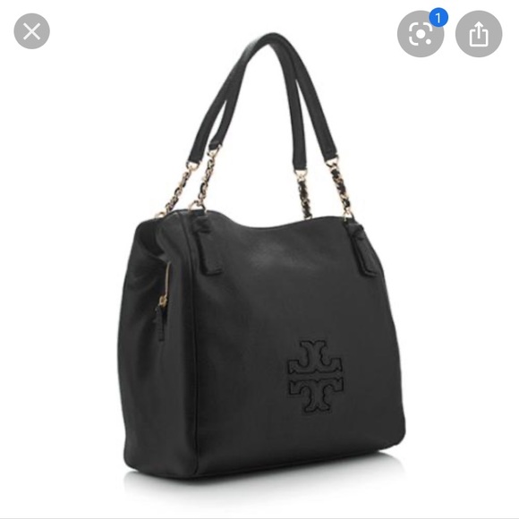 Tory Burch Harper Bag in black - Picture 1 of 8